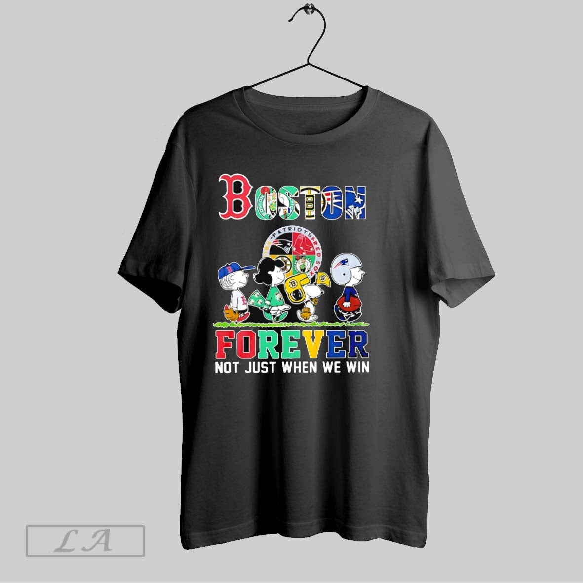 Original The Peanuts Boston Sports Teams Crossing Forever Not Just When We Win