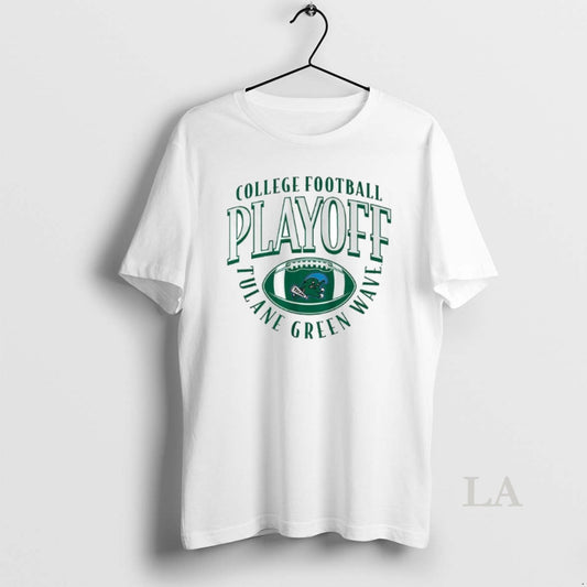 Original Tulane Green Wave Football 2025 Cfp Curve