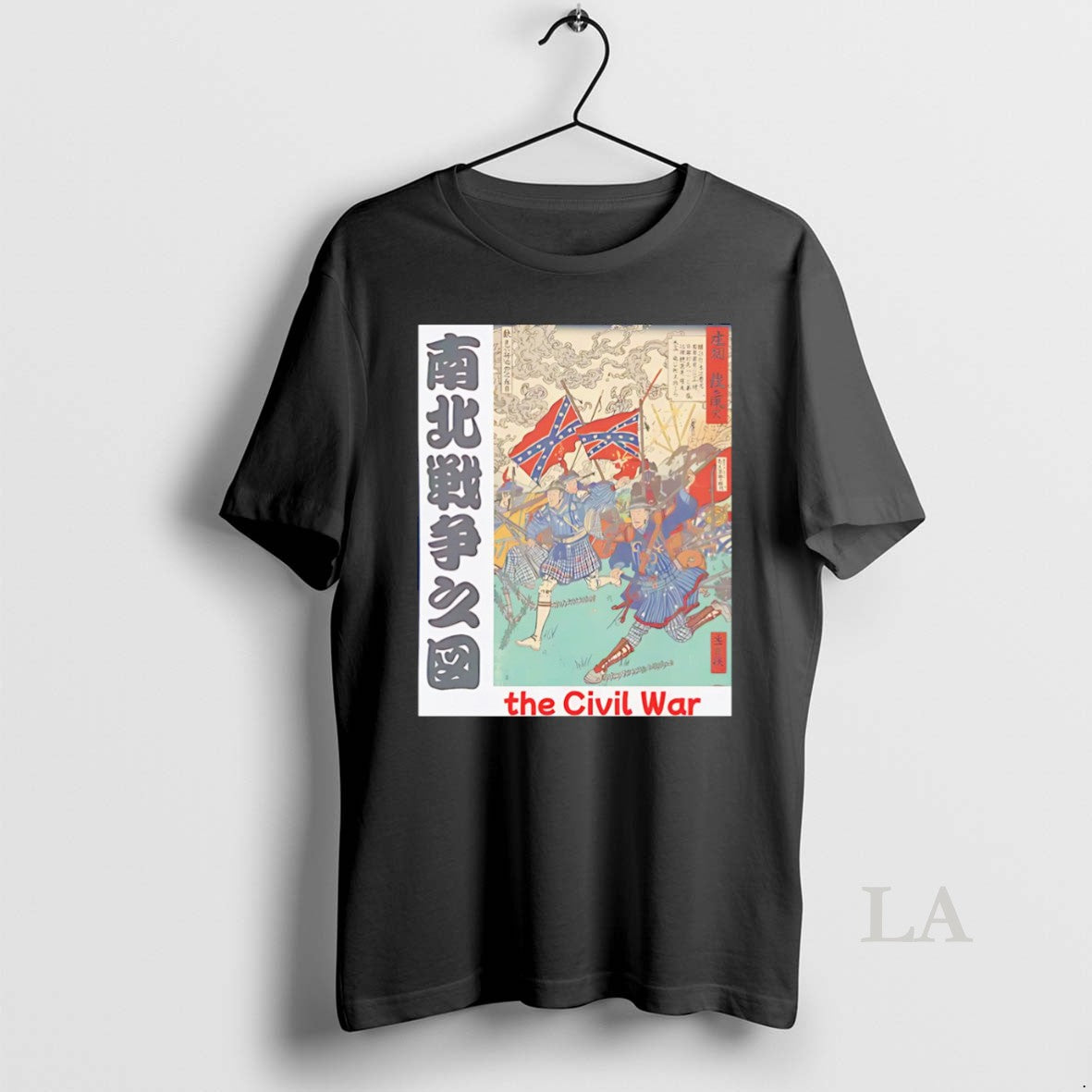 Original Ukiyo E Style American Civil War