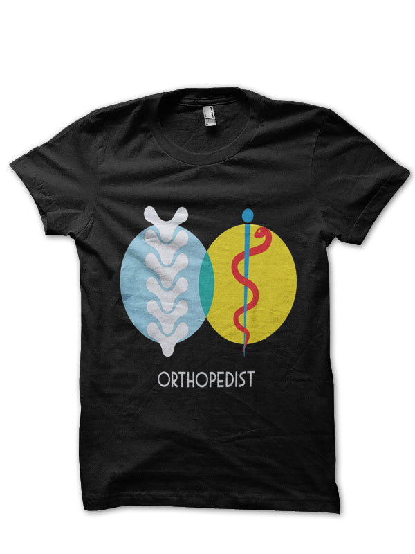 Orthopedist Rod Of Asclepius Doctor T-Shirt