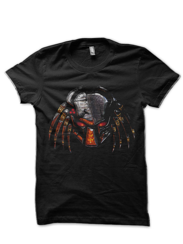 PRD D08 Black Half Sleeve T-Shirt