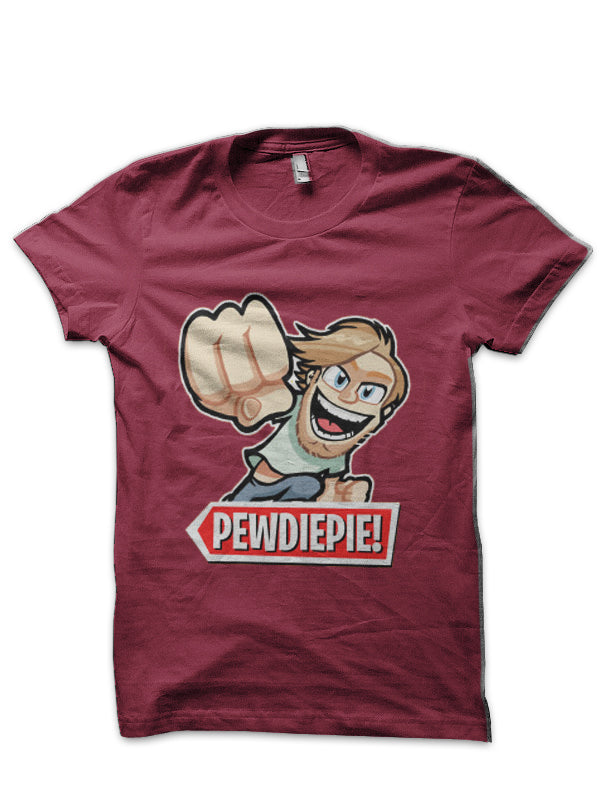Pewdiepie Cartoon T-Shirt