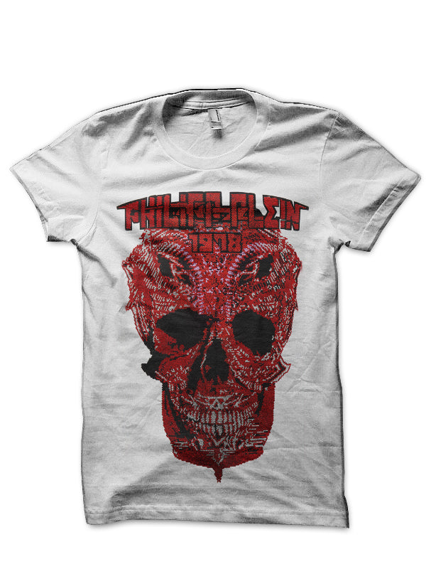 Philipp Plein Skull White T-Shirt