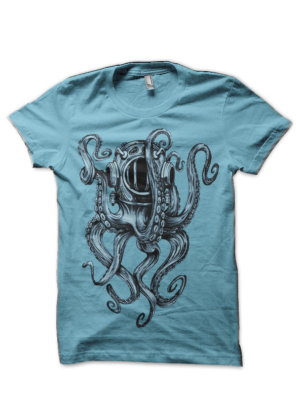 Pirates Of The Caribbean Light Blue T-Shirt