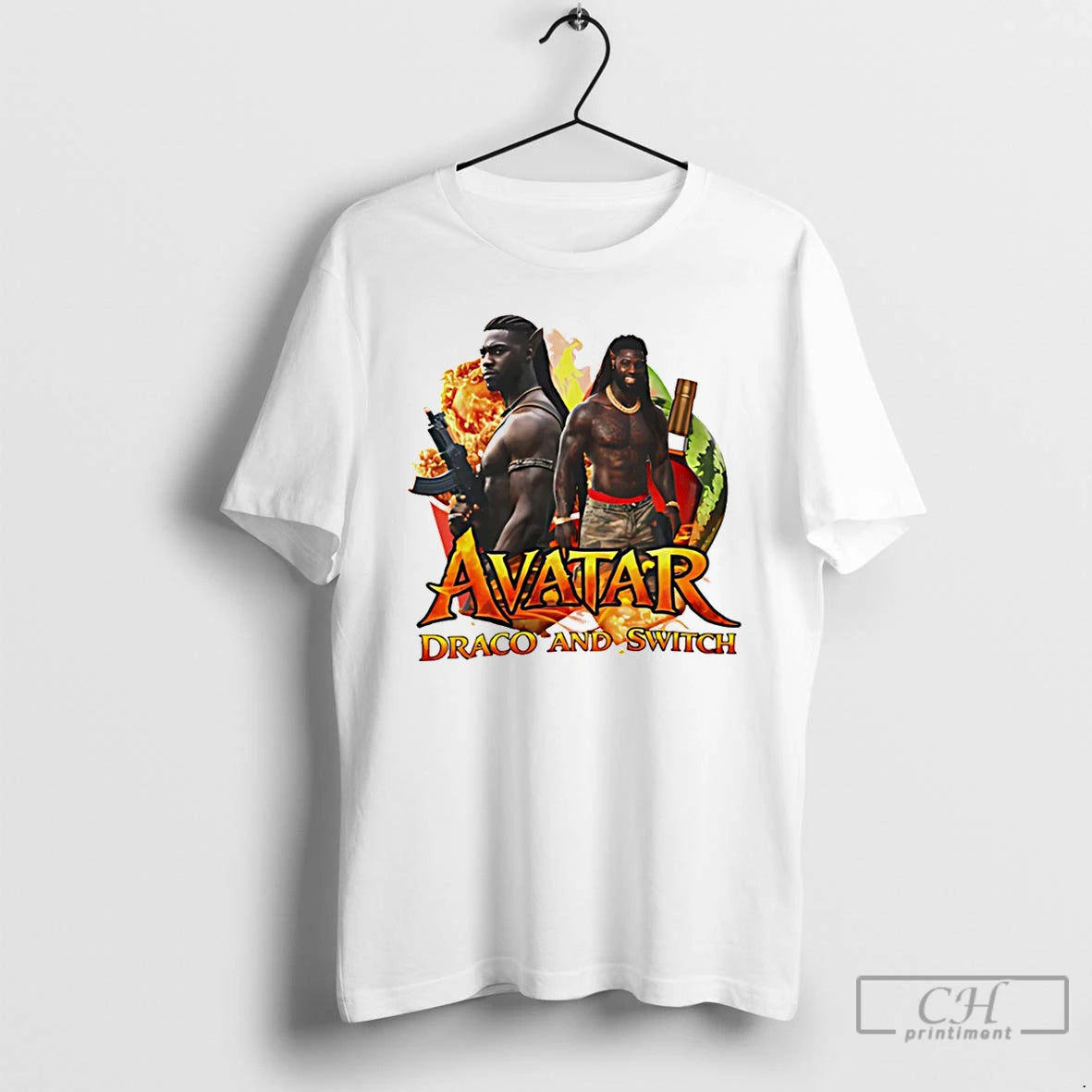 Premium Avatar Draco And Switch Black Man