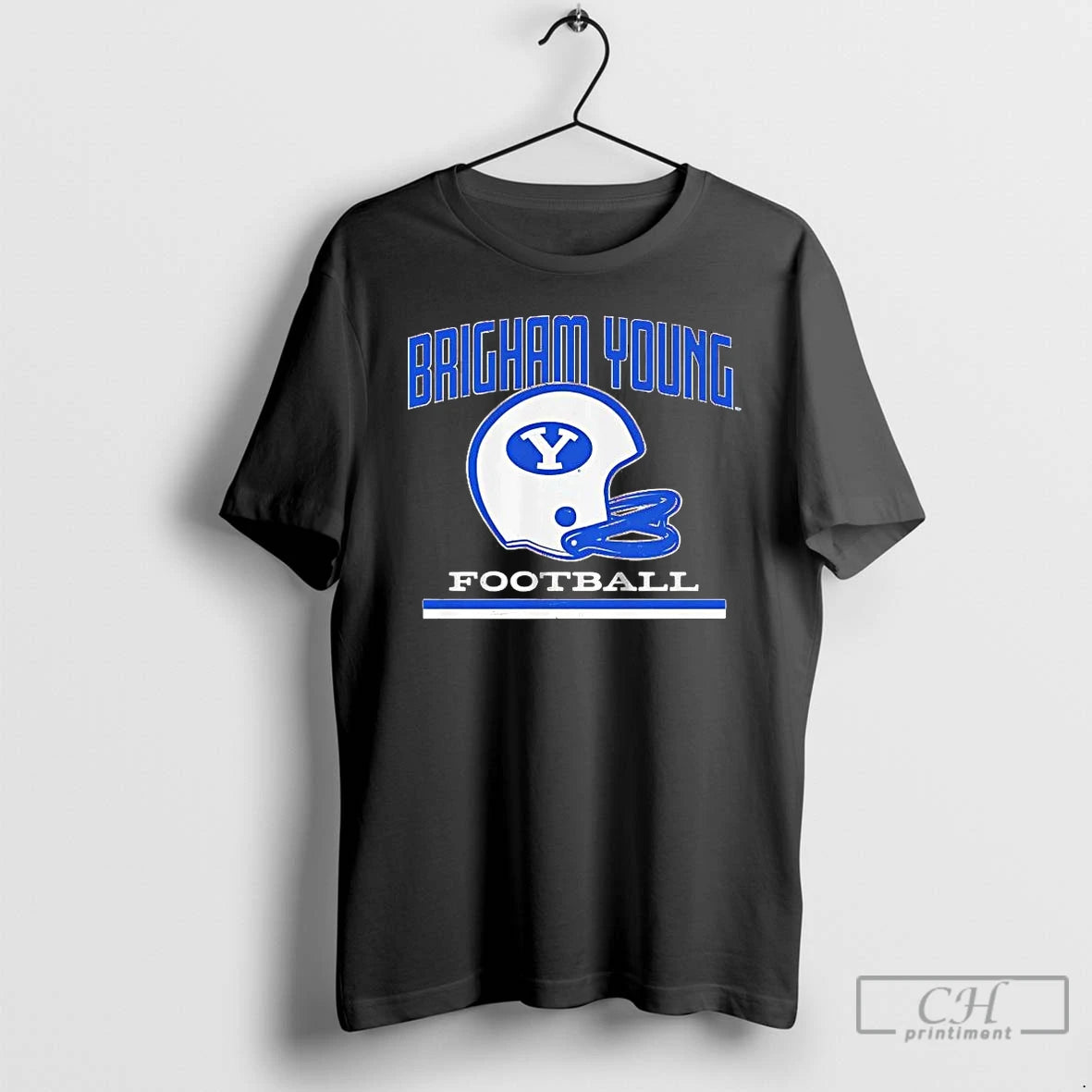 Premium Byu Cougars Football Vintage Helmet