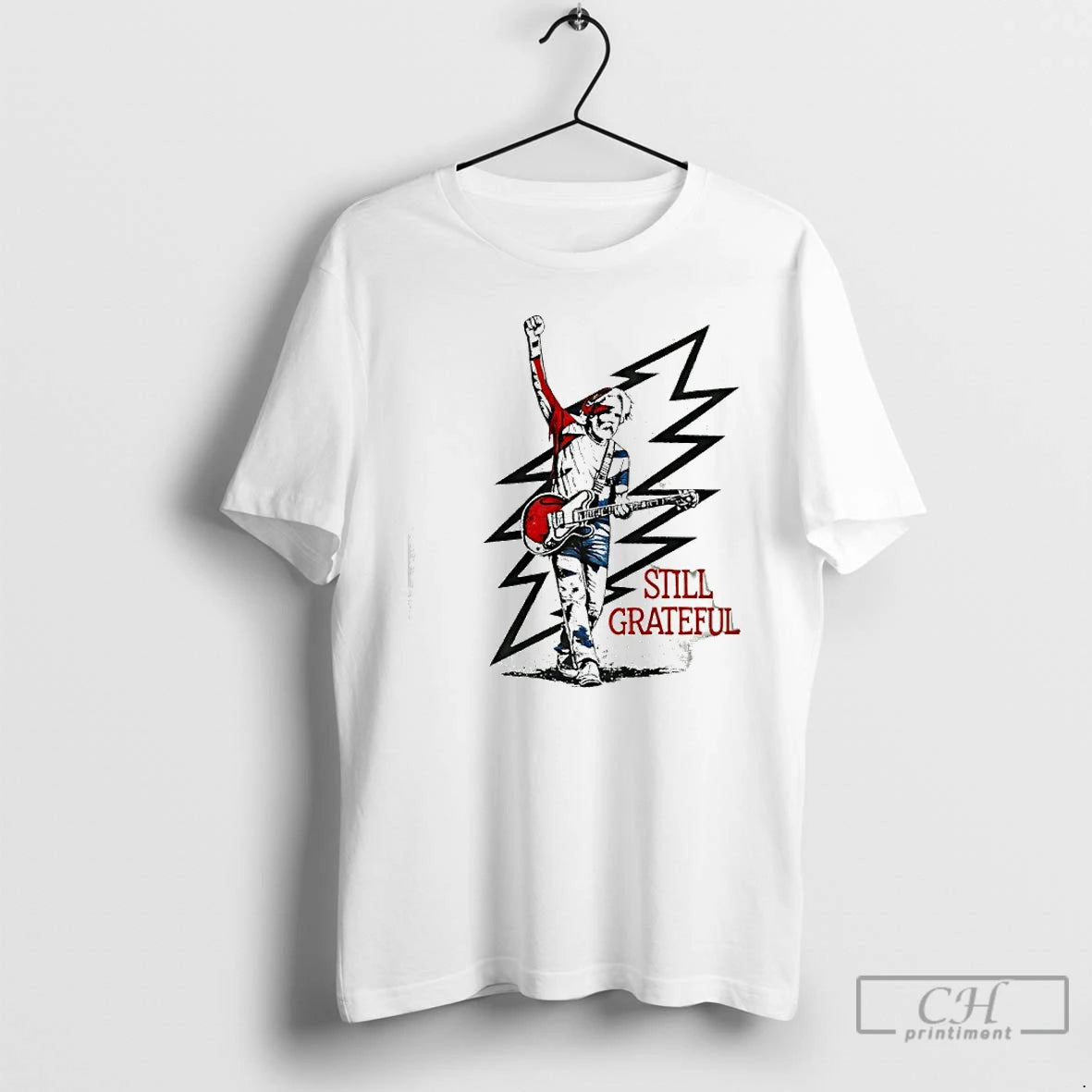 Premium Bob Weir Holding Guitar X Grateful Rip 1947 2026 White Lightning T Shirts Sweater