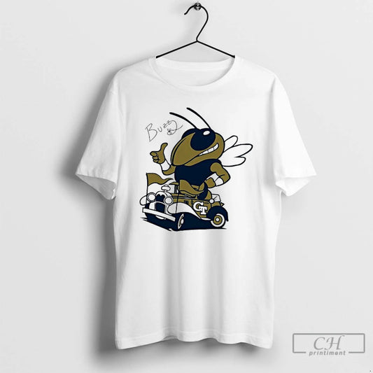 Premium Buzz Mascot Of Georgia Tech Yellow Jackets T Shirts
