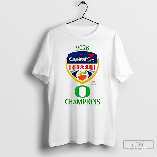 Premium Capital One Orange Bowl Champions 2026 Oregon Football