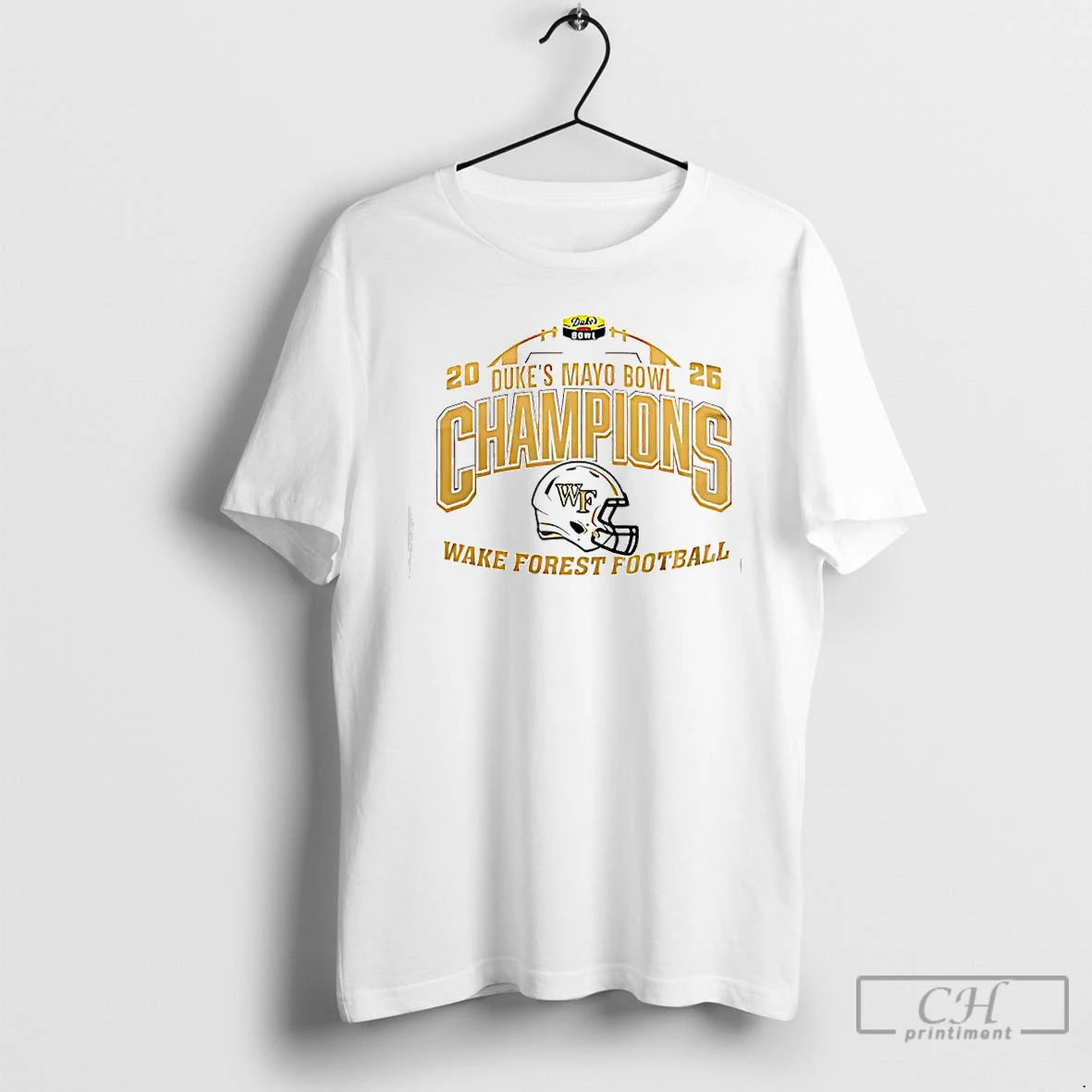 Premium Champions Wake Forest Demon Deacons 2026 Dukes Mayo Bowl