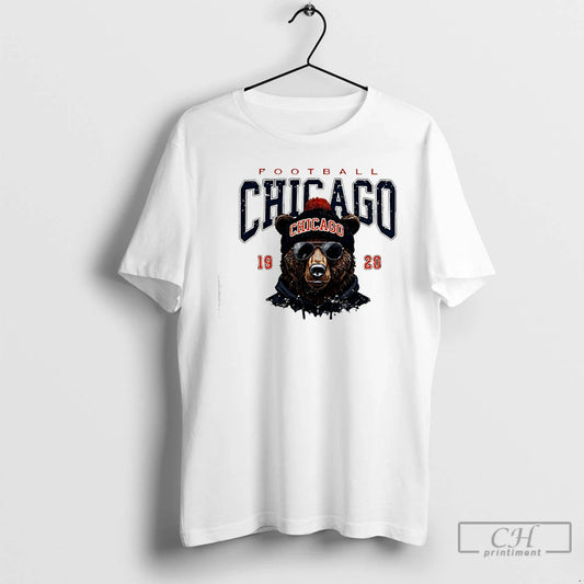 Premium Chicago Football Vintage 1920 Tri Blend