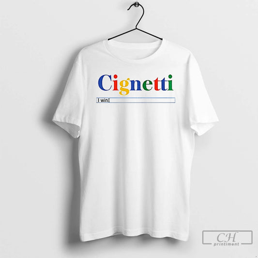 Premium Curt Cignetti Football Google I Win Cignetti I Win Search Bar T Shirts Sweater