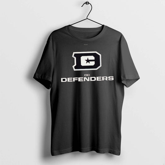 Premium Dc Defenders Lockup Logo Style T Shirts