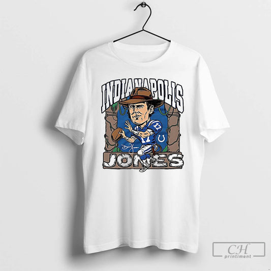 Premium Daniel Jones Royal Indianapolis Colts Indianapolis Jones T Shirts