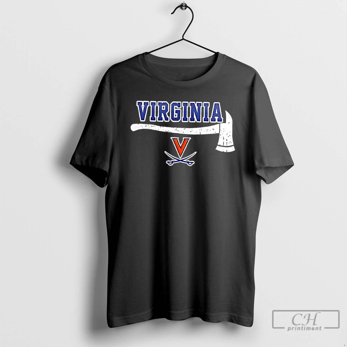 Premium Firefighter Fire Dept Always Ready Virginia Cavaliers