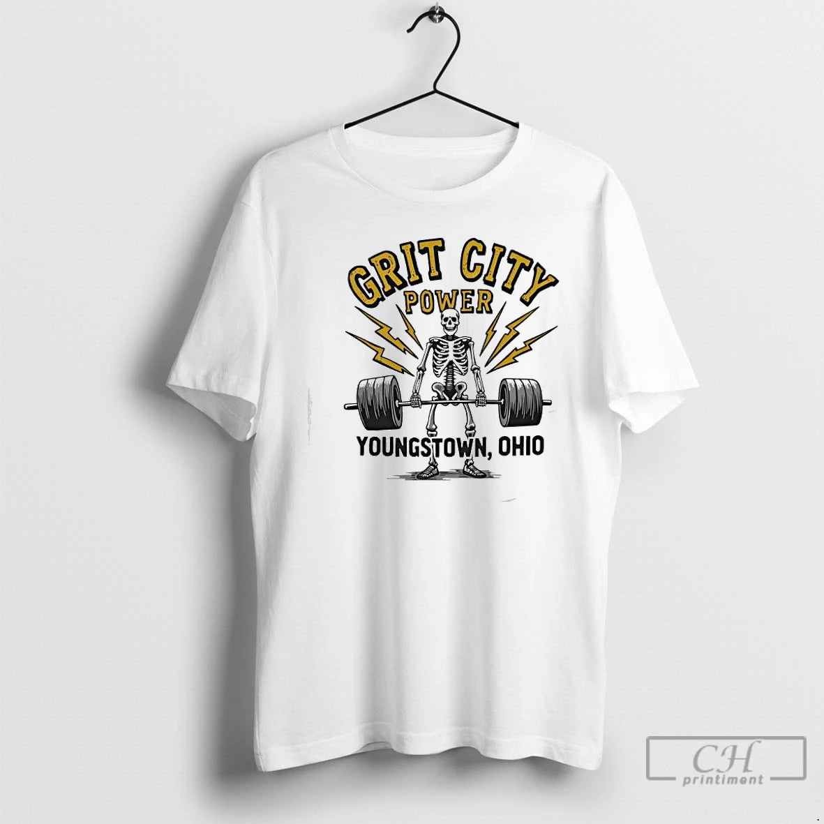 Premium Grit City Power Youngs Twon Ohio Skeleton