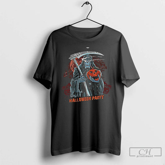 Premium Halloween Party Death Vintage T Shirts