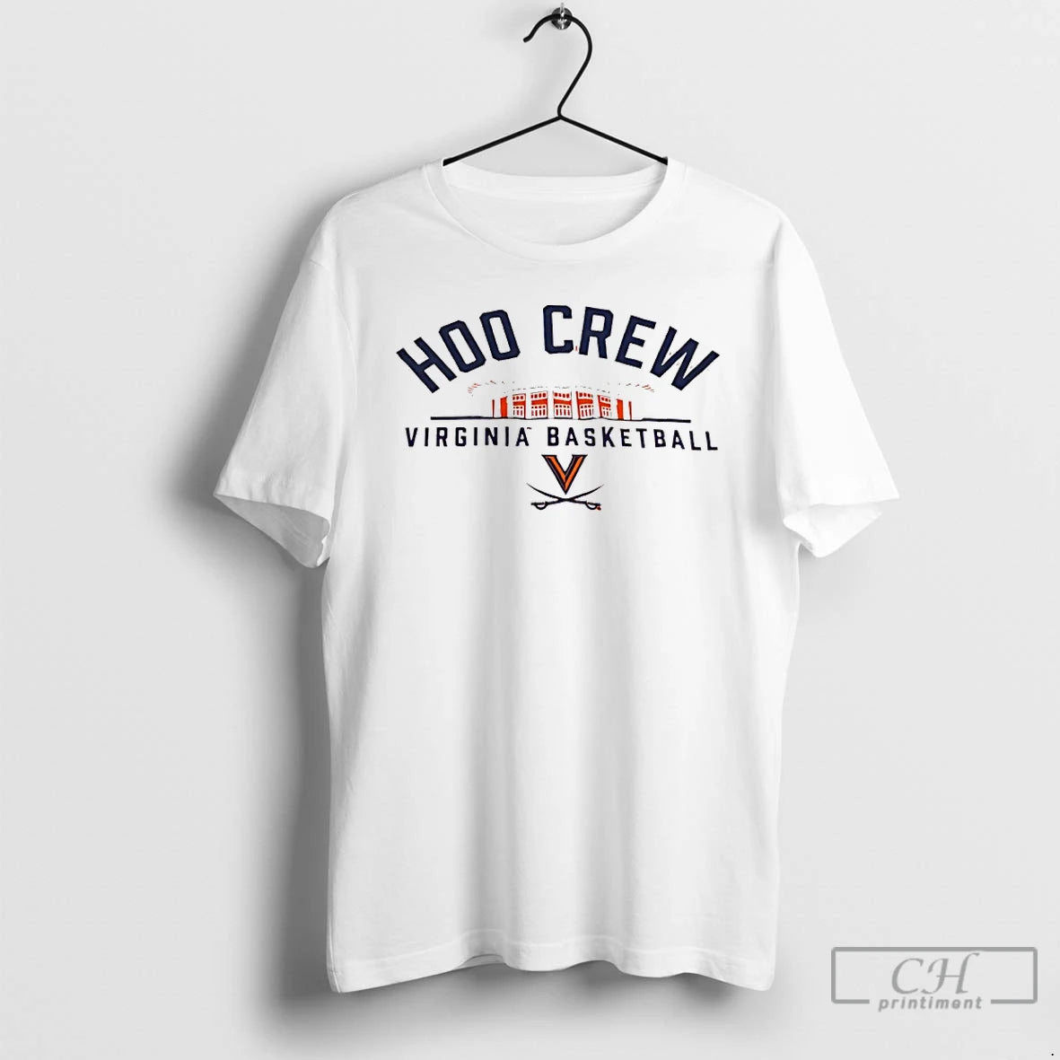 Premium Hoo Crew Virginia Basketball Logo