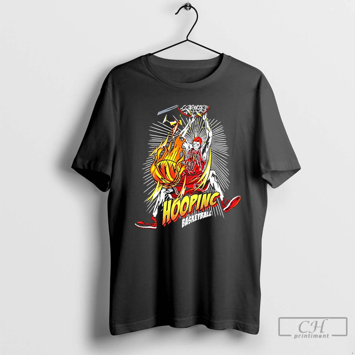 Premium Hoopinc Basketball Skull Shohoku 10 Graphic