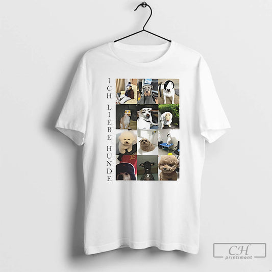 Premium Ich Liebe Hunde Funny