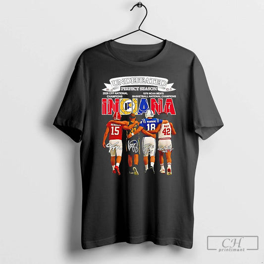 Premium Indiana City Sports Undefeated 16 0 And 32 0 Perfect Season Player Signatures