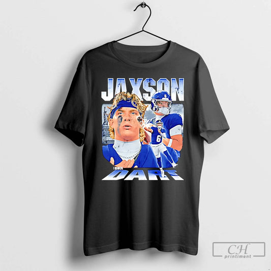 Premium Jaxson Dart New York Giants Vintage T Shirts