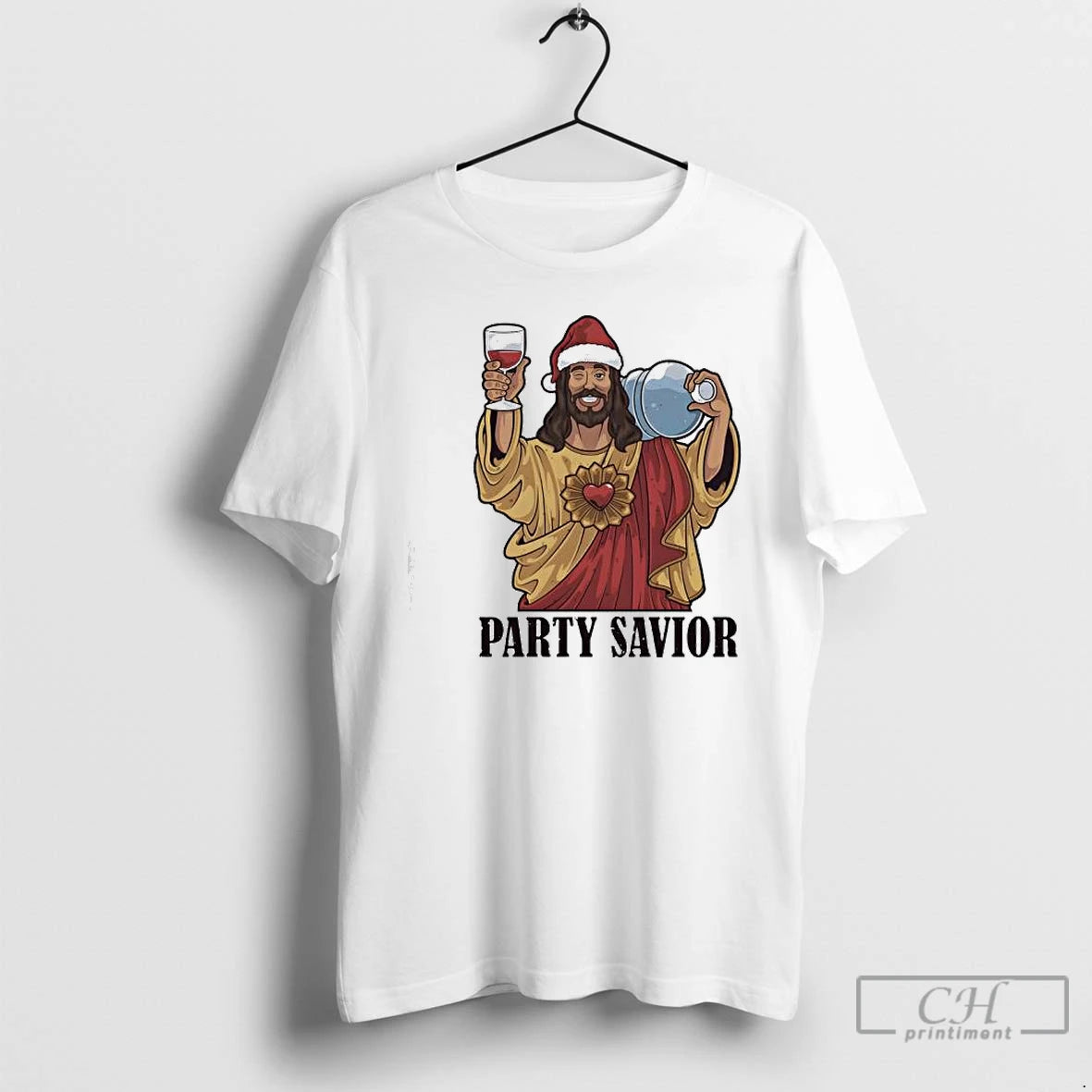 Premium Jesus Party Saviour Christmas T Shirts