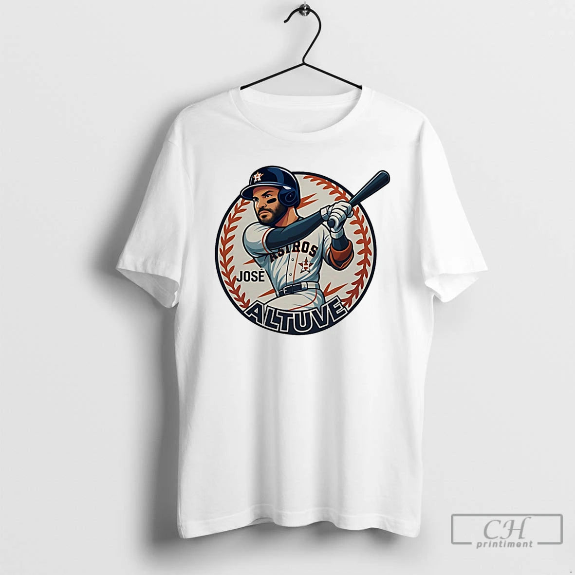 Premium Jose Altuve Houston Astros Legend Caricature
