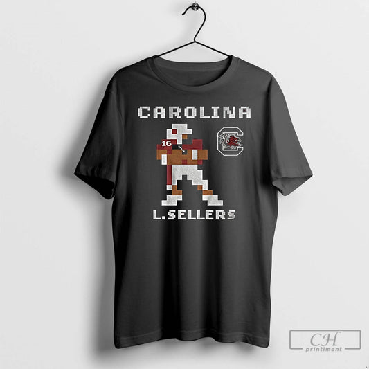 Premium Lanorris Sellers 8 Bit Retro Baller South Carolina Gamecocks Football T Shirts