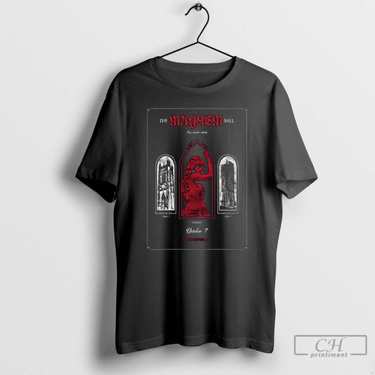 Premium Lady Gaga October 7 2025 Manchester The Mayhem Ball Tour Long Sleve T Shirts
