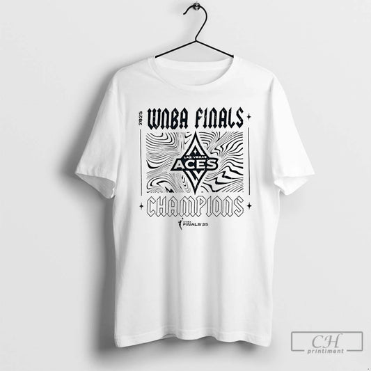 Premium Las Vegas Aces 2025 Wnba Finals Champions Victorious T Shirts