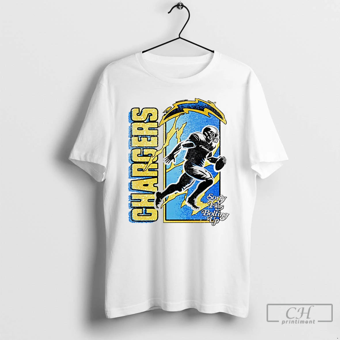 Premium Los Angeles Chargers Sorry I Was Bolting Up Vintage