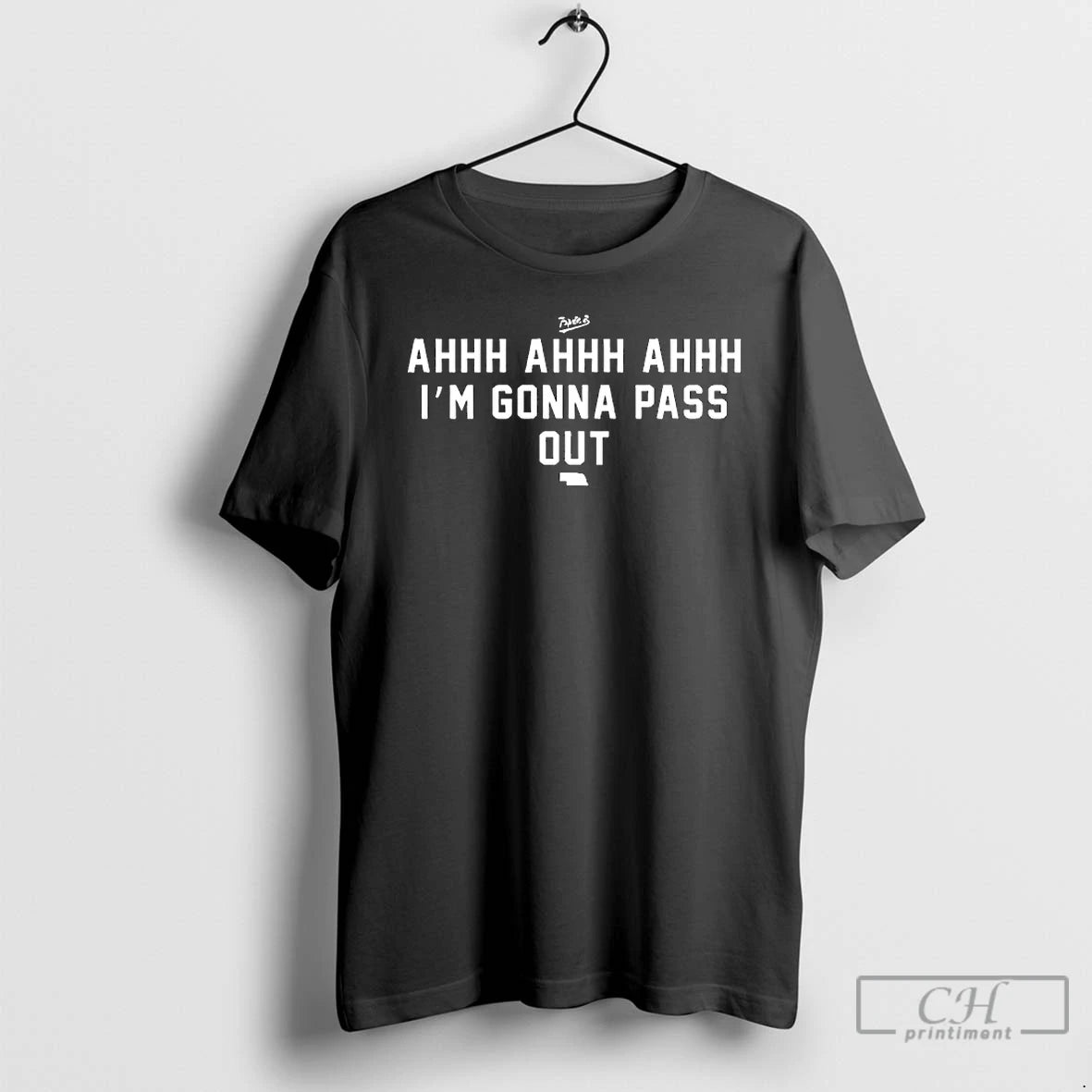 Premium Nebraska Volleyball Ahhh Im Gonna Pass Out