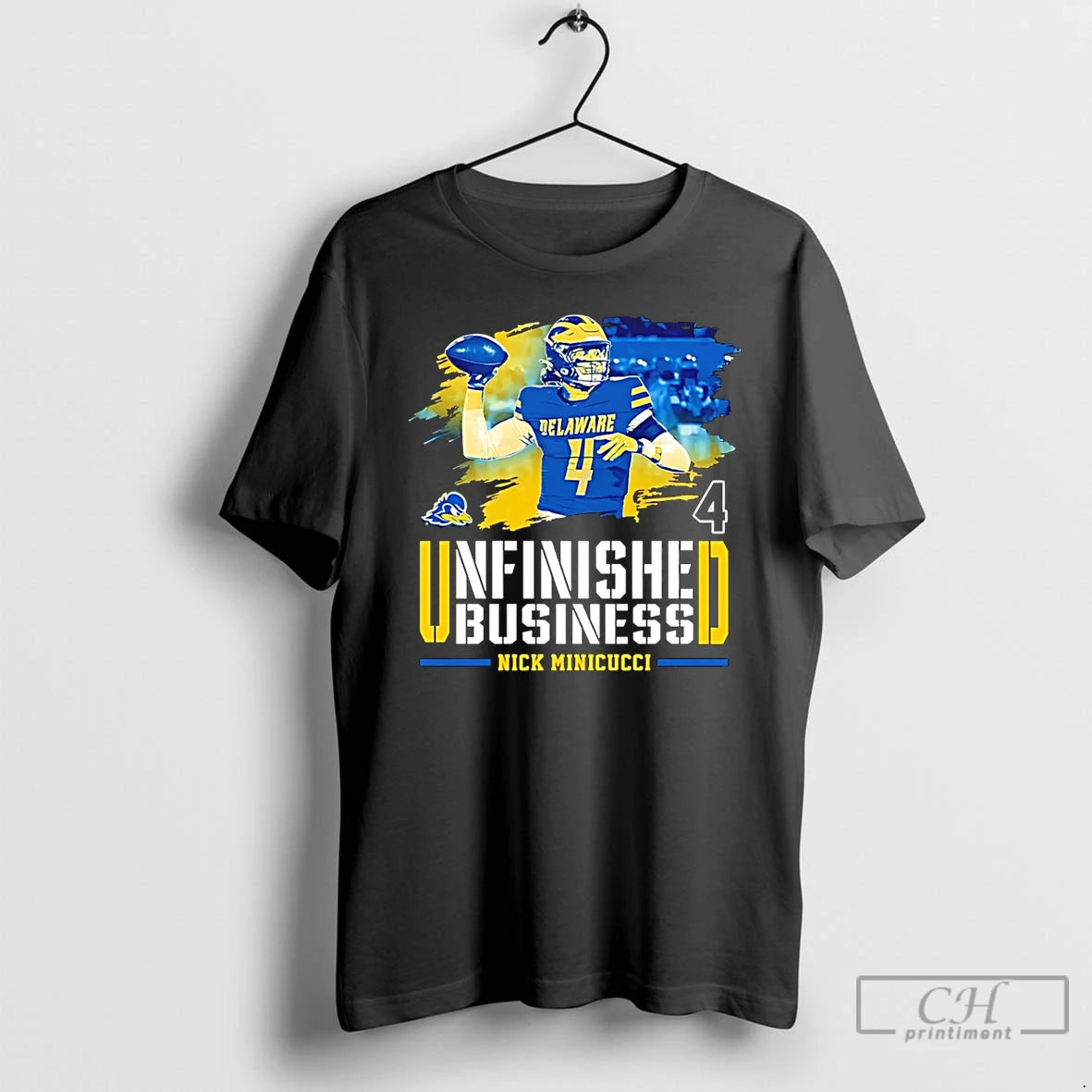 Premium Nick Minicucci Delaware Fightin Blue Hens Unfinished Business