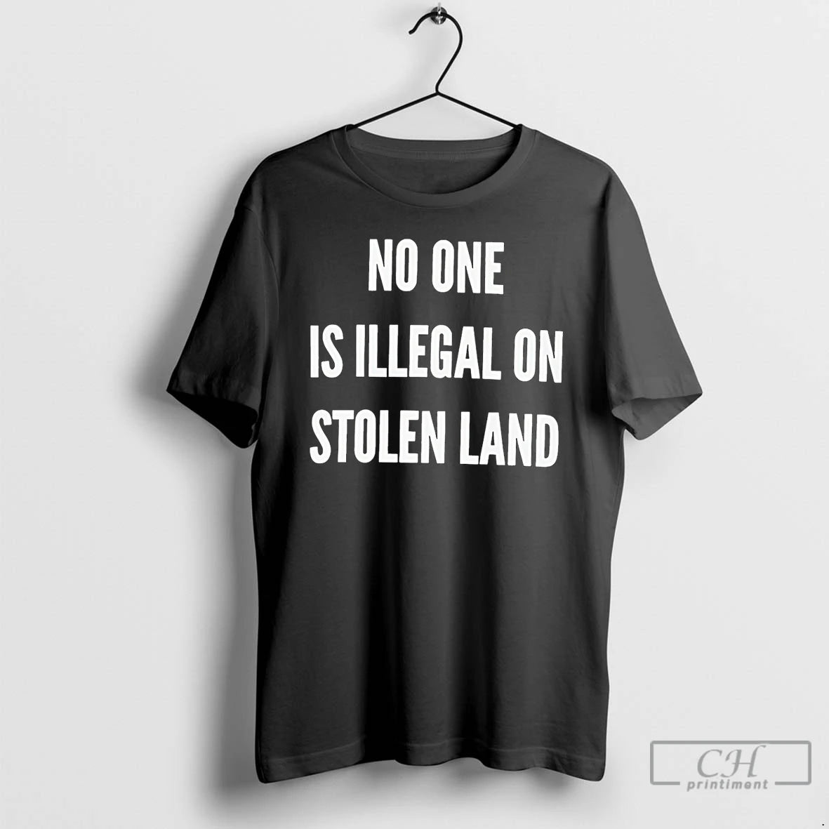 Premium No One Is Illegal On Stolen Land Fuck Ice