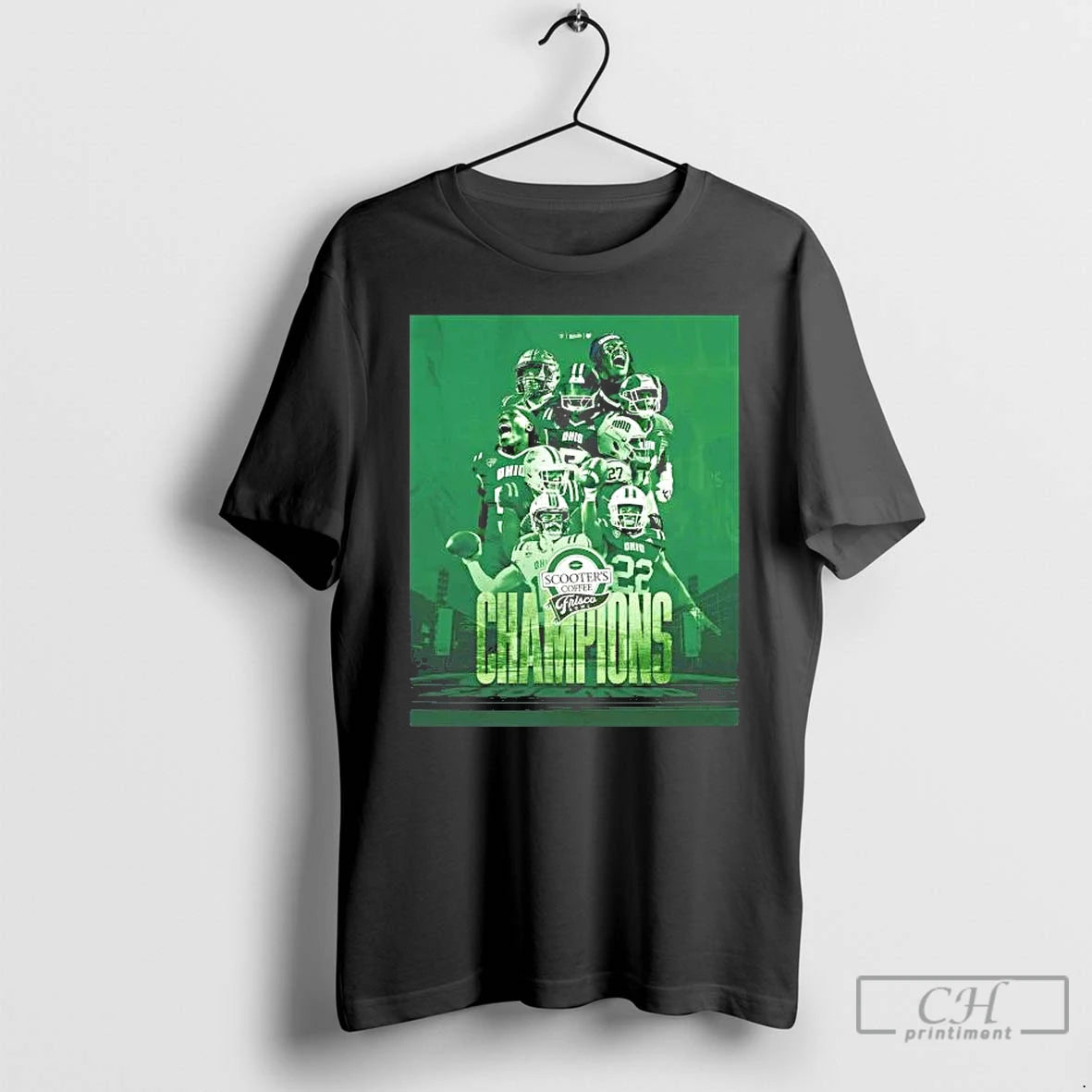 Premium Ohio Bobcats Scooters Coffee Frisco Bowl Champions 2025