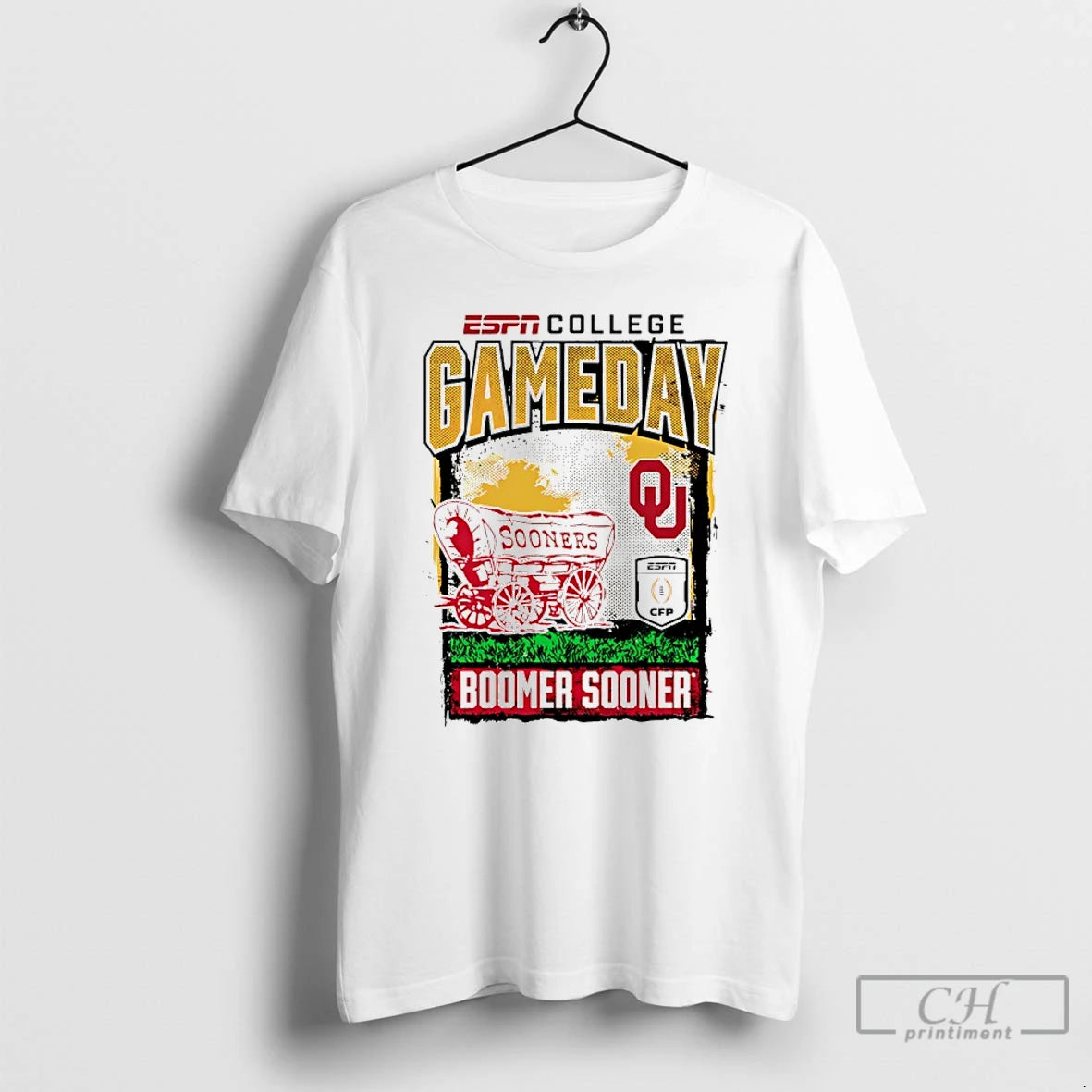 Premium Oklahoma Sooners 2025 26 College Football Playoff Gameday Boomer Sooner Mascot T Shirts Sweater