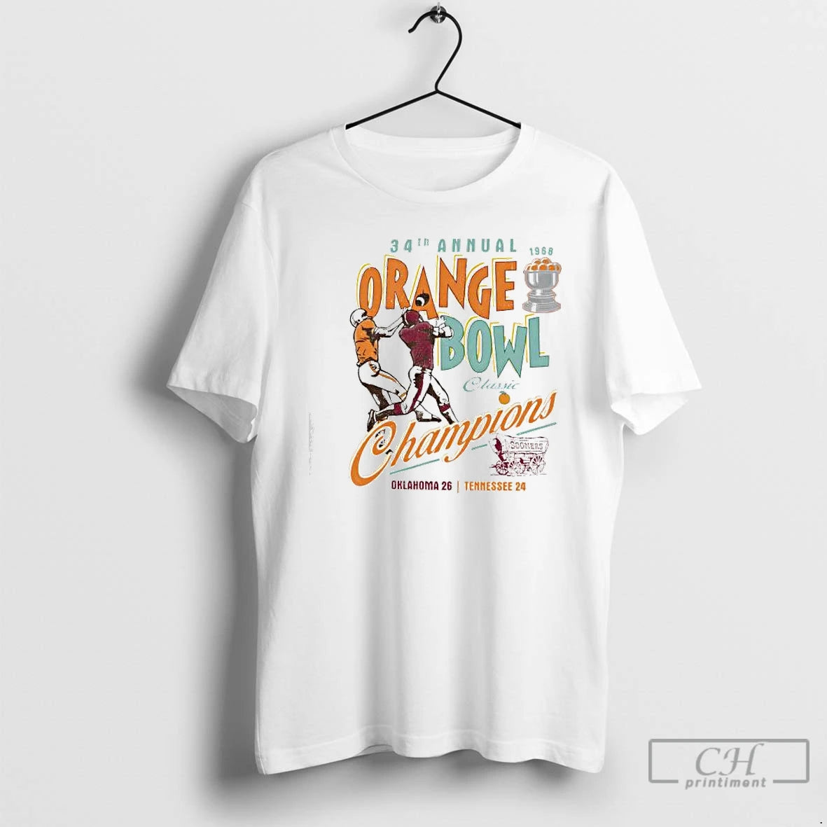 Premium Oklahoma Sooners Orange Bowl Classic Champions 1968