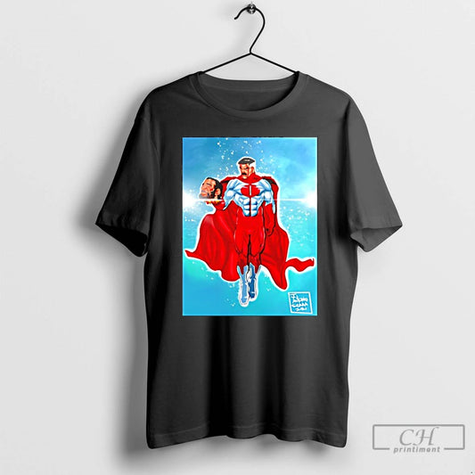 Premium Omni Man Invincible Superhero T Shirts