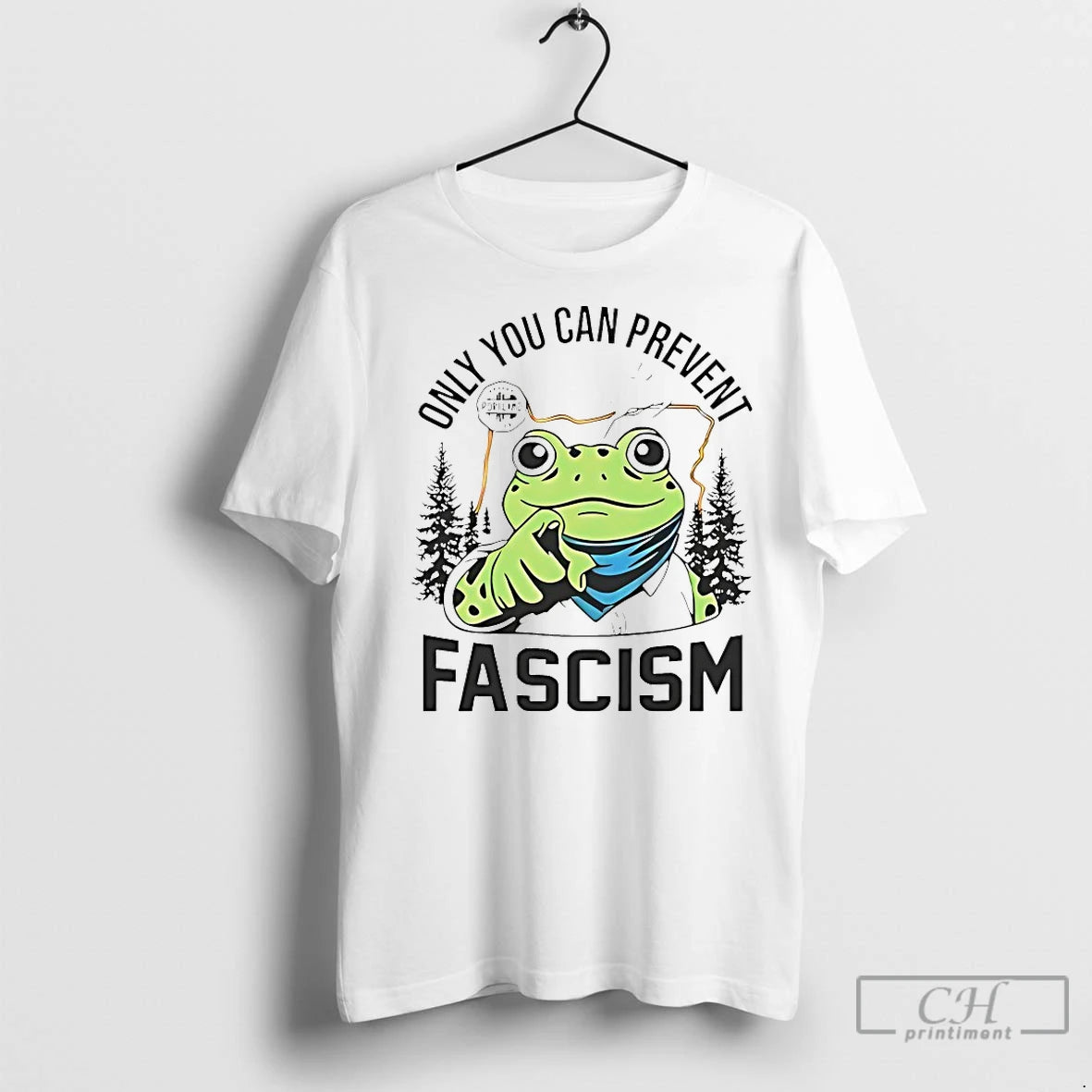 Premium Only You Can Prevent Fascism Portland Frog