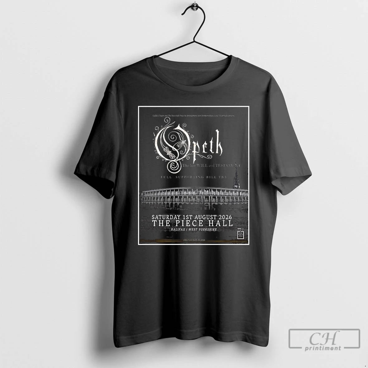 Premium Opeth The Piece Hall Concert August 1 2026 Long Sleve T Shirts