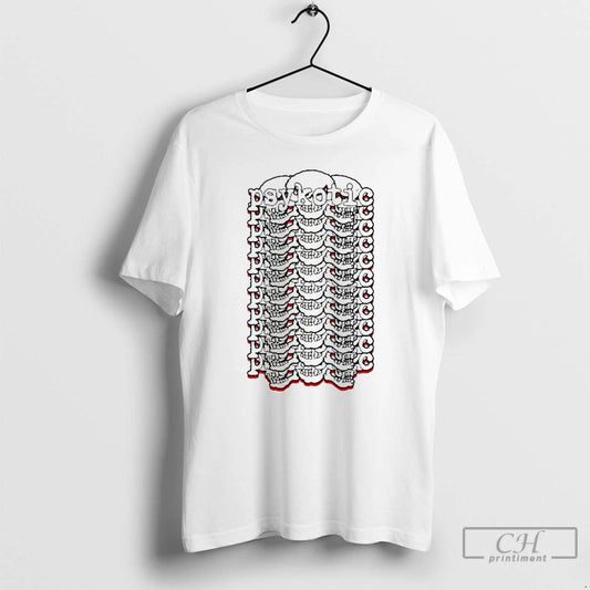 Premium Psykotic Skull Logo T Shirts