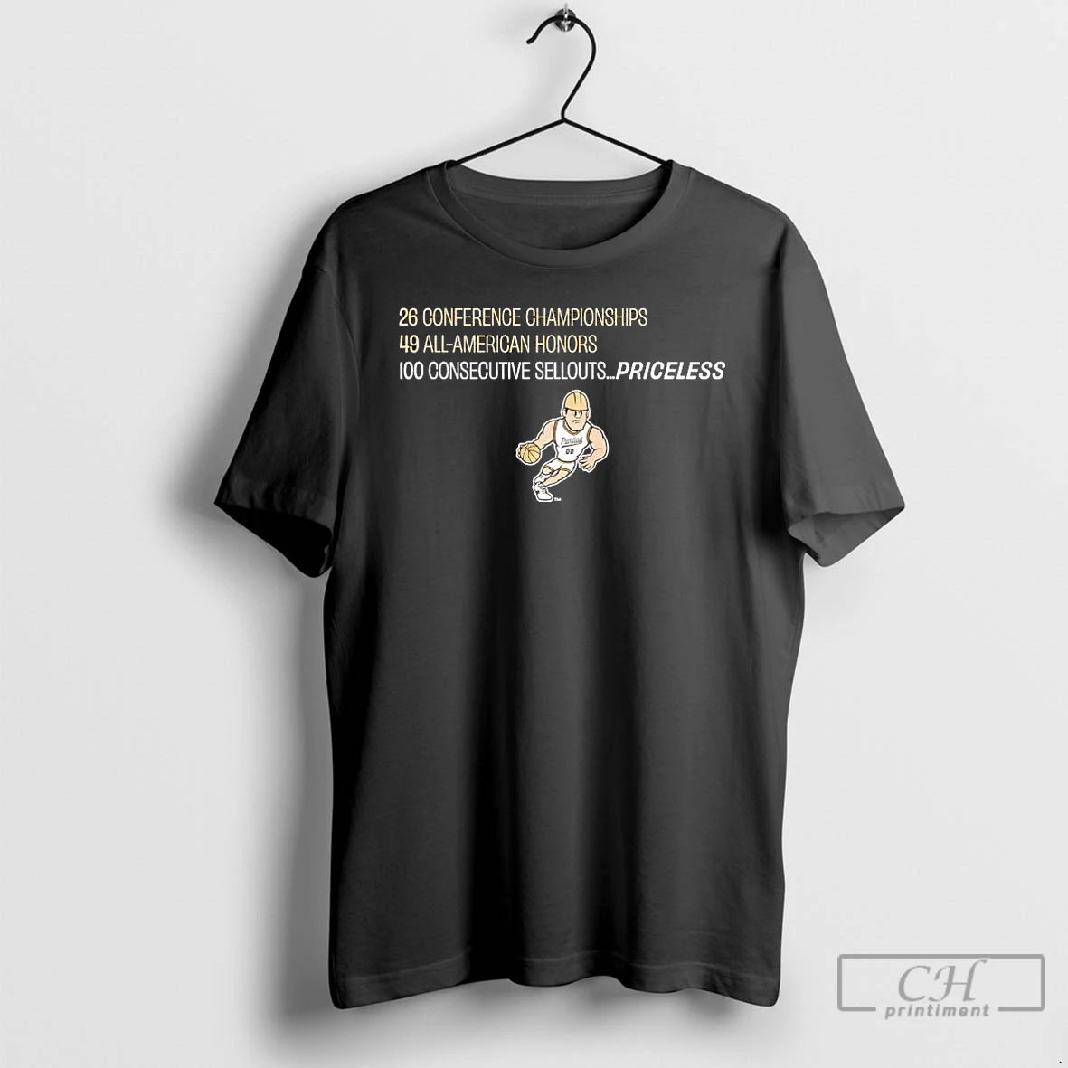Premium Purdue Basketball 26 Conference Championships 100 Consecutive Sellouts Priceless