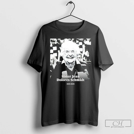 Premium Rest In Peace Jean Dolores Schmidt 1919 2025 T Shirts