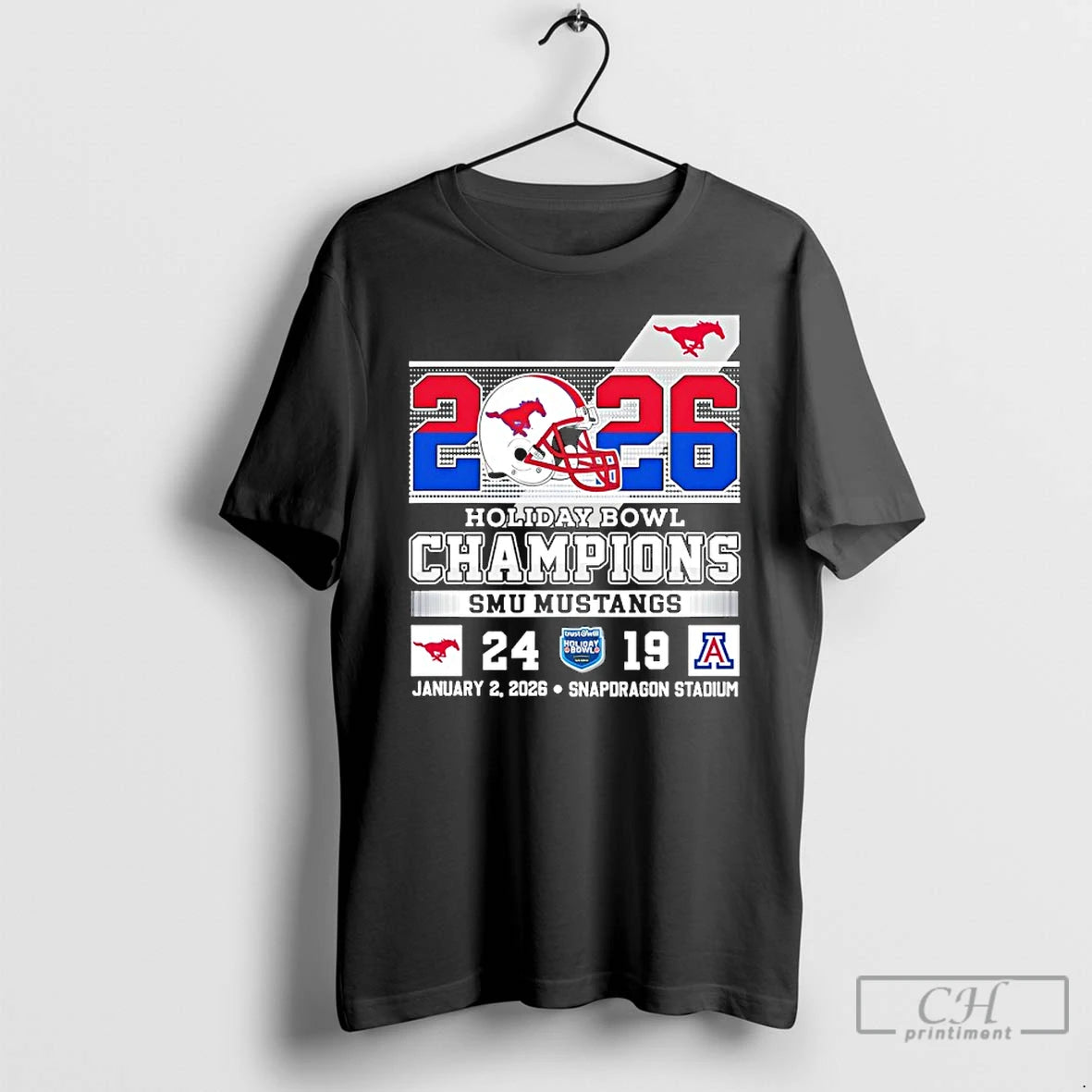Premium Smu Mustangs Beat Arizona Wildcats At Holiday Bowl Champions 2026