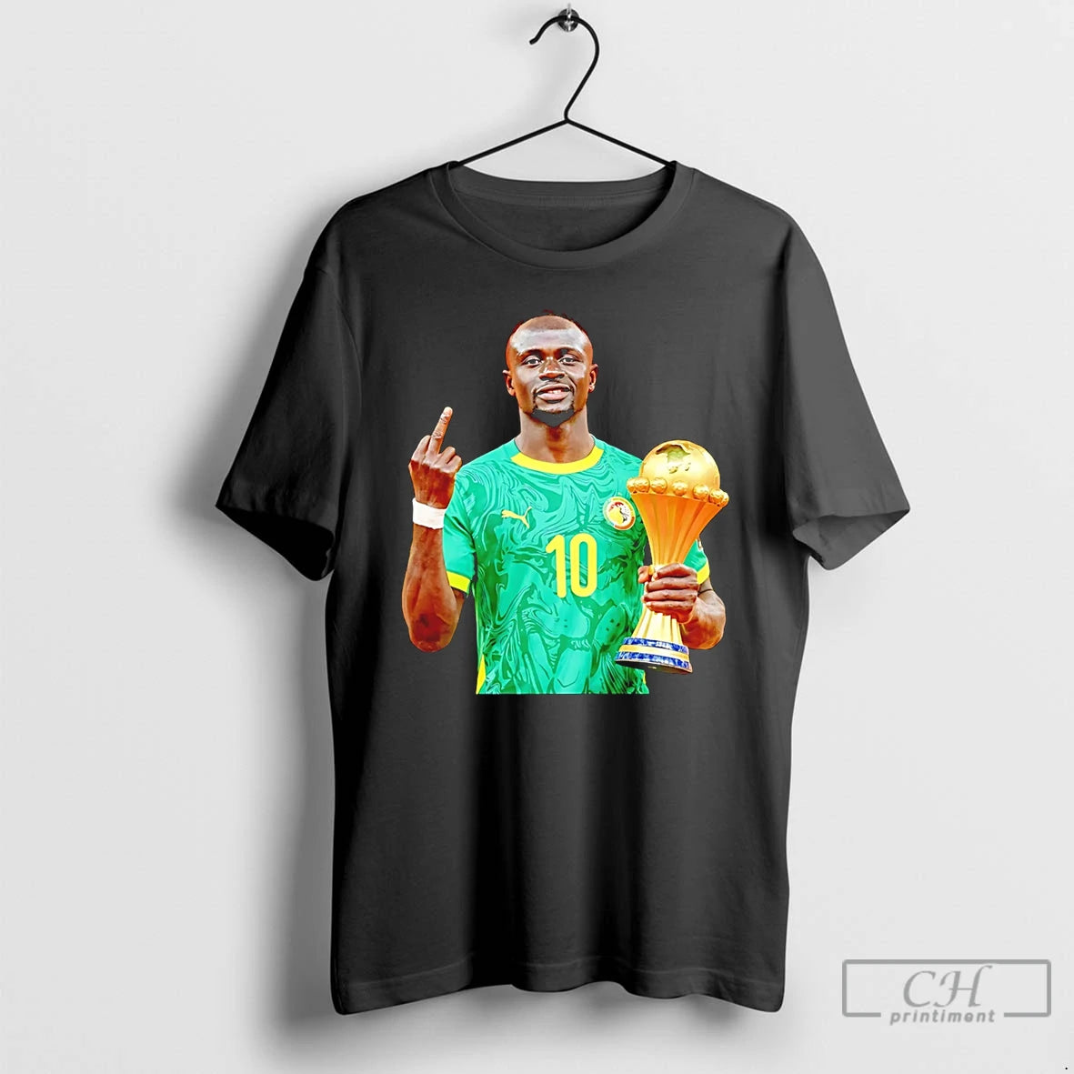 Sadio Mane Senegal 2026 Champions Middle Finger Trophy