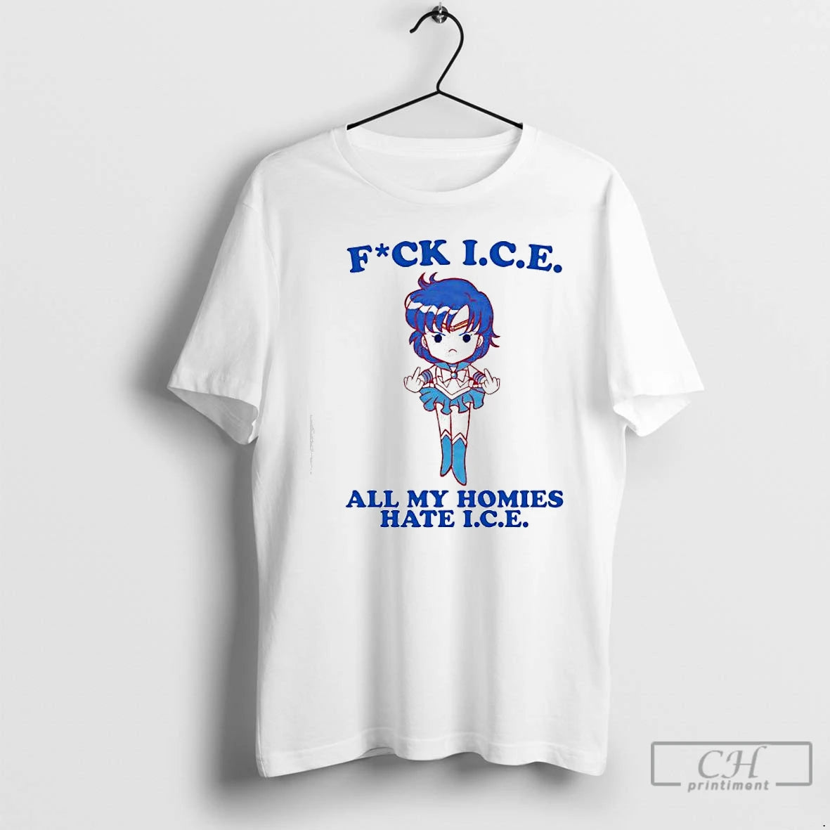 Sailor Mercury Fuck I C E All My Homes Hate I C E
