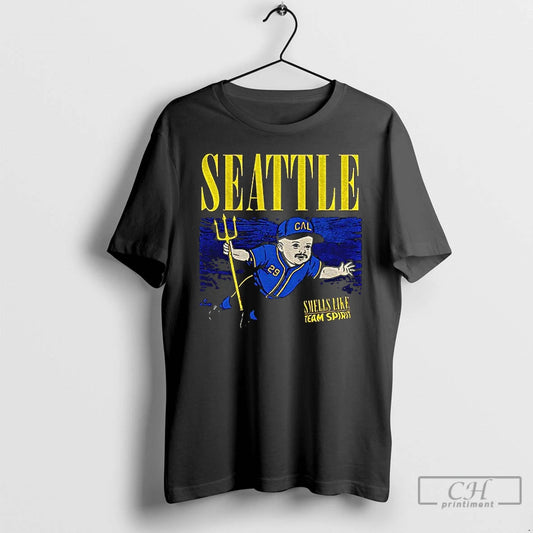 Premium Smells Like Team Spirit Cal Raleigh Seattle Mariners Never Mind Movie Style T Shirts