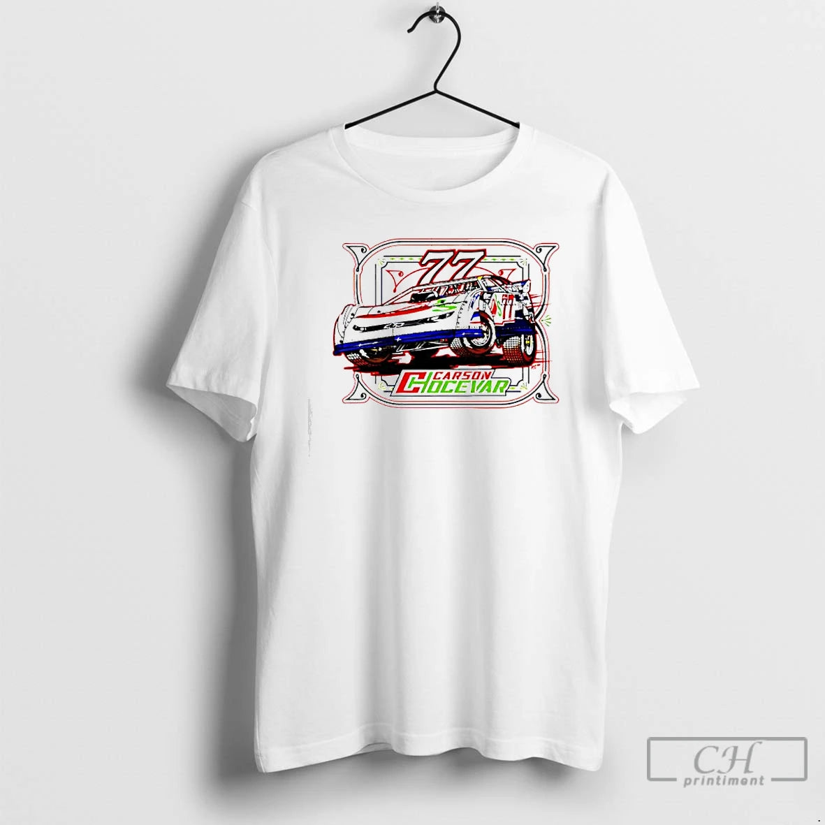 Premium Spire Motorsports Carson Hocevar Chilis Dirt Graphic