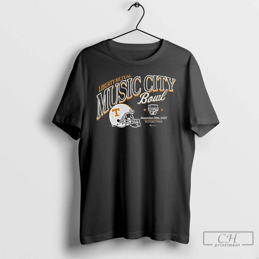 Premium Tennessee Volunteers Football 2025 Liberty Mutual Music City Bowl Vintage
